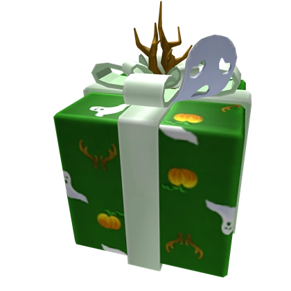 Opened Big Gift Of The Phantom Hunter Roblox Wikia - 