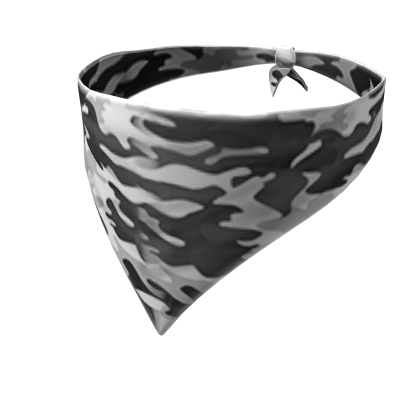 Snow Camo Bandana Roblox Wikia Fandom - black roblox bandana