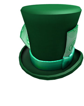 Green Robux Top Hat Roblox Wikia Fandom - roblox robux toys