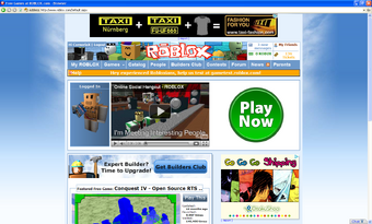 New Roblox Homepage