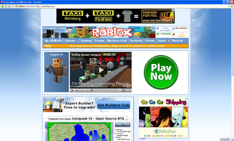 Roblox Browser Roblox Wikia Fandom - roblox home page mobile