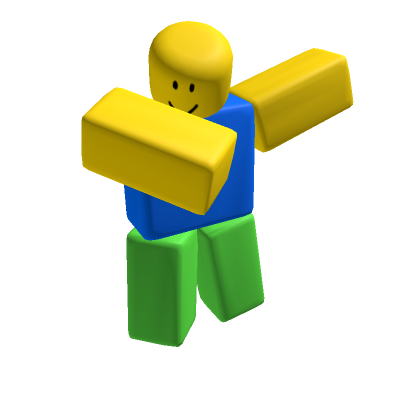 Dabbing Roblox Character