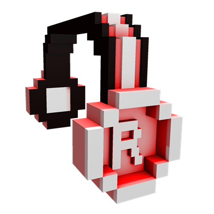 Red 8 Bit Headphones Roblox Wikia Fandom - red headphones roblox