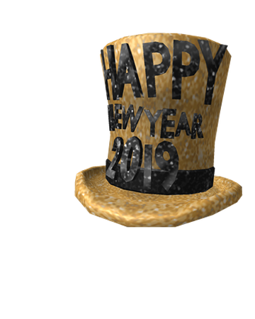 2019 New Year S Hat Roblox Wikia Fandom