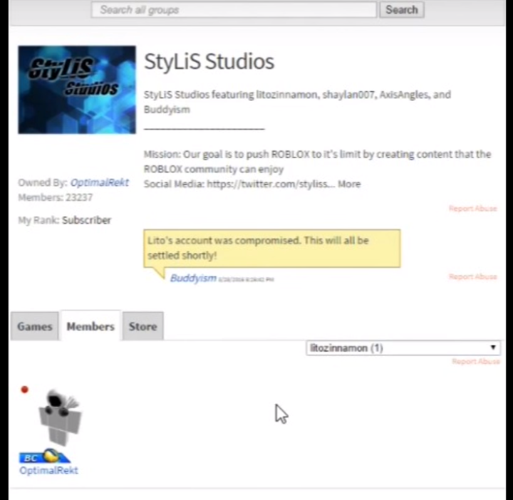 Stylis Studios Roblox Wikia Fandom Powered By Wikia - while the stylis studios group was compromised