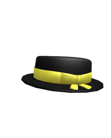Yellow Banded Pork Pie Roblox Wikia Fandom