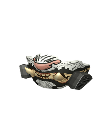 Snarling Snow Leopard Breathing Mask Roblox Wikia Fandom