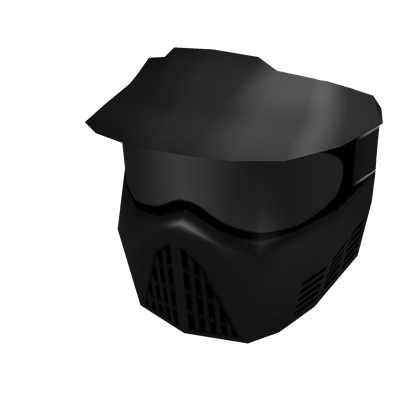 Black Paintball Mask Roblox Wikia Fandom - roblox face mask black