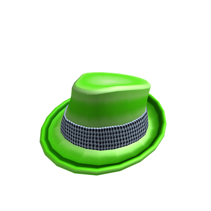 Wa208f774 Neon Green Fedora Roblox Wattaonthego Com - gaudy neon visor roblox wikia fandom powered by wikia