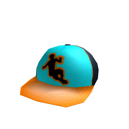Neon Orange Skate Hat Roblox Wikia Fandom - symbol logo roblox logo neon