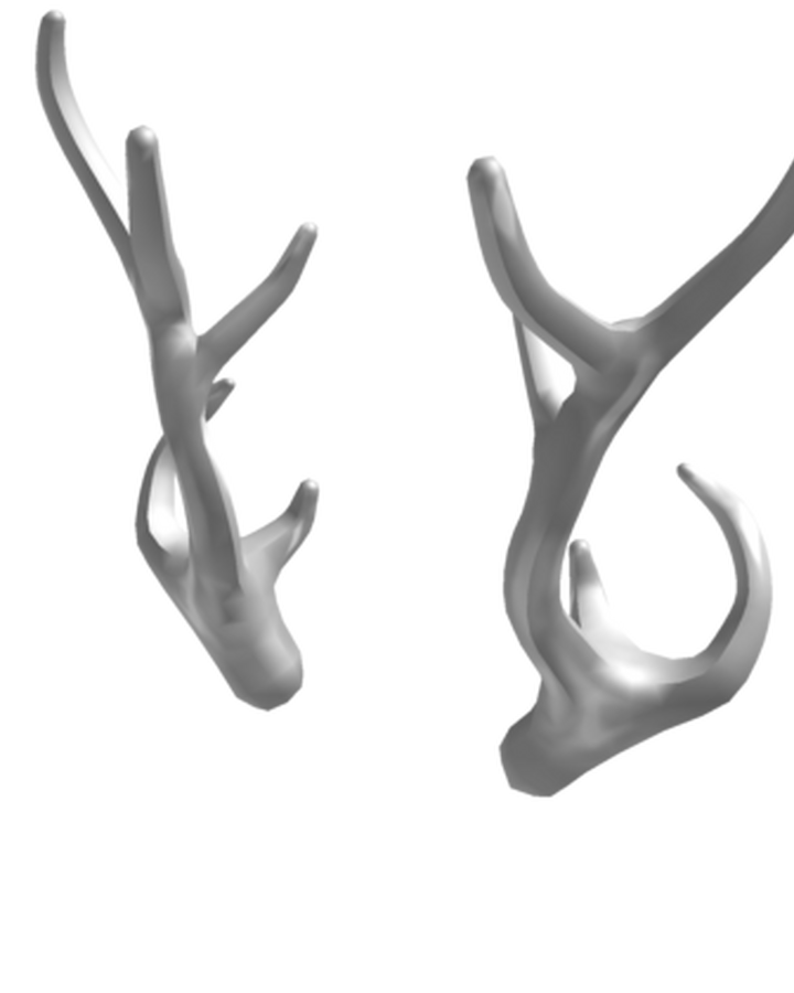 White Antlers Roblox