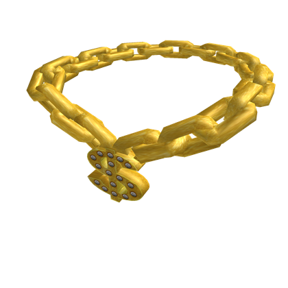 Roblox Gold Chain Transparent Bling Necklace Roblox Wikia Fandom