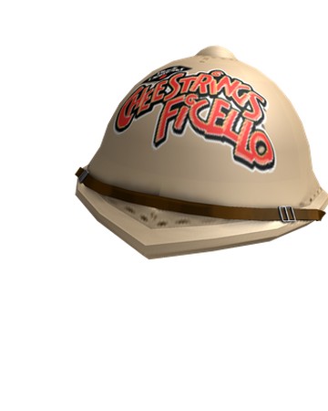 Cheestrings Safari Hat Roblox Wikia Fandom