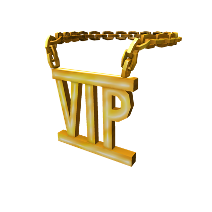 Golden Vip Necklace Roblox Wikia Fandom Powered By Wikia - roblox what is vip