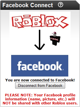 Connecting Your Account To Facebook Roblox Wikia Fandom - 
