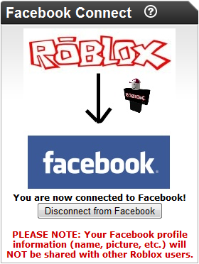 Connecting Your Account To Facebook Roblox Wikia Fandom Powered - facebookconnect connected