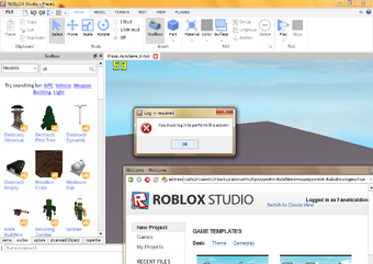 How To Log Into Roblox Studio With Web