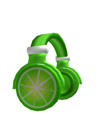 Lime Slice Headphones Roblox Wikia Fandom