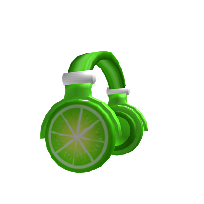 Roblox Green Headphones