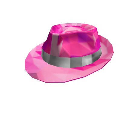 Pink Sparkle Time Fedora Roblox Wikia Fandom - roblox fedora mesh