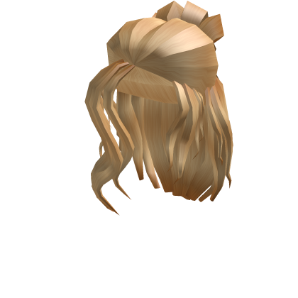 Dirty Blonde Bun With Waves Roblox Wikia Fandom Powered - long blonde hair roblox