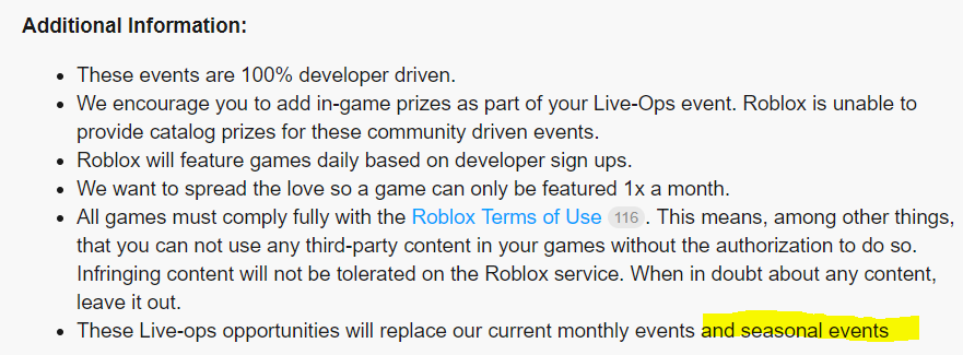 User Blog Thundermaker300 Clearing Up The New Events System 2 - the previous blog post stated that yearly events egg hunt hallow s eve etc are not being replaced however this appears to have changed