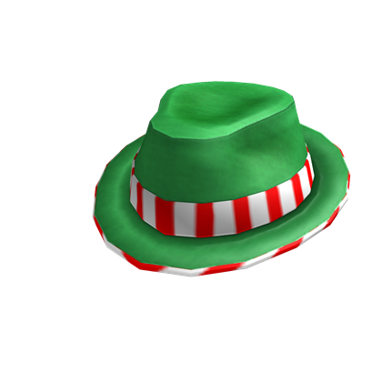 Holiday Fedora Roblox Wikia Fandom Powered By Wikia - roblox firestripe fedora promo code