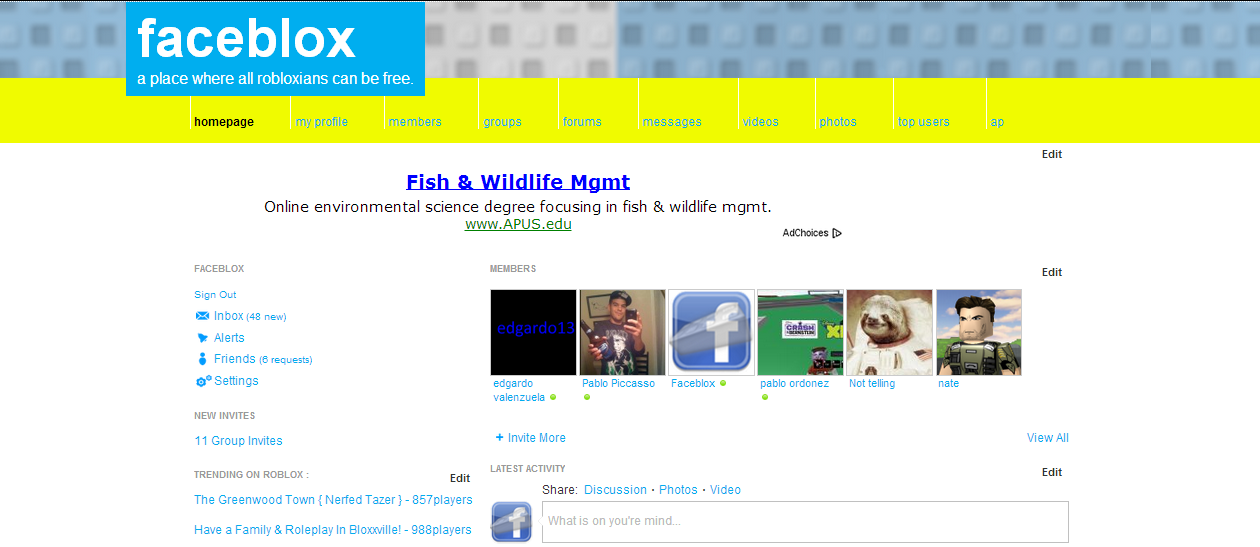 Faceblox Roblox Wikia Fandom Powered By Wikia - faceb!   lox s homepage