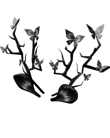 Enchantlers Black Butterflies Roblox Wikia Fandom - free roblox hats butterfly