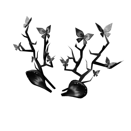 Enchantlers Black Butterflies Roblox Wikia Fandom - roblox girl butterfly hat