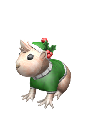 Festive Guinea Pig Roblox Wikia Fandom