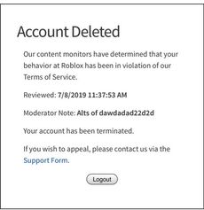 How to recover a deleted roblox account