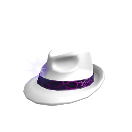Purple Banded Boss White Hat Roblox Wikia Fandom