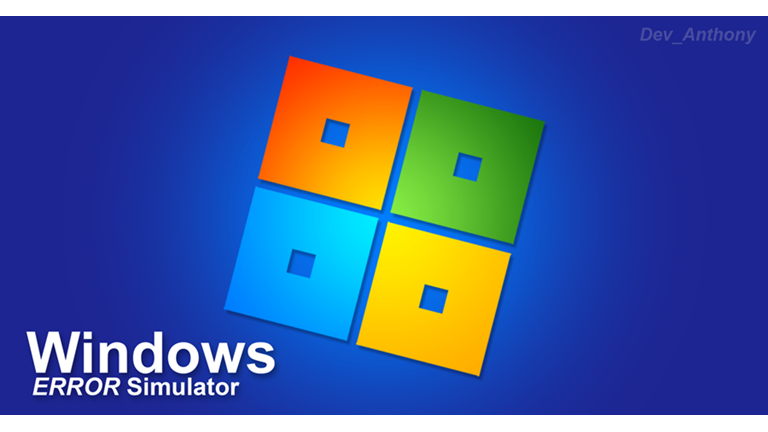 Windows Error Simulator Roblox Wikia Fandom