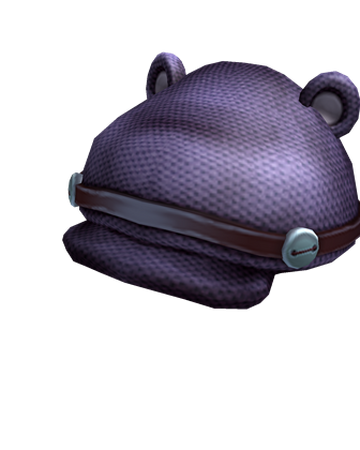 Purple Teddy Cap Roblox Wikia Fandom - roblox zipper cap