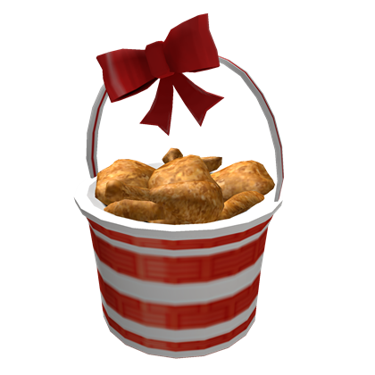 Opened Delicious Basket Of The Crispiest Chicken Roblox Wikia