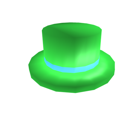 Neon Blue Top Hat Roblox