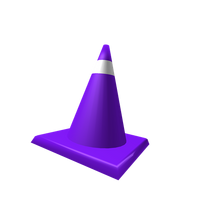 roblox toys dizzypurple Purple Traffic Cone Roblox Wikia Fandom
