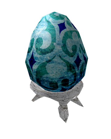 Aqua Faberge Egg Of Never Ending Winter Roblox Wikia Fandom