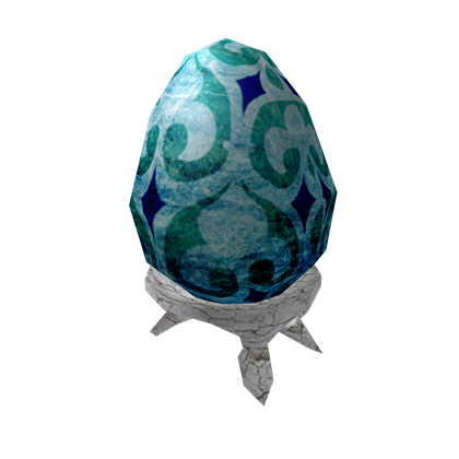 Aqua Fabergé Egg Of Never Ending Winter Roblox Wikia - 