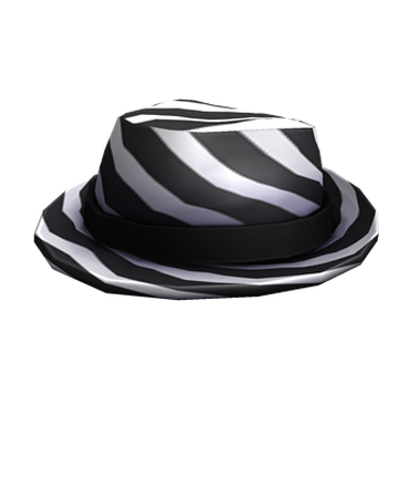 Roblox Black And White Hat