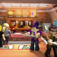 work at a pizza place fan club roblox