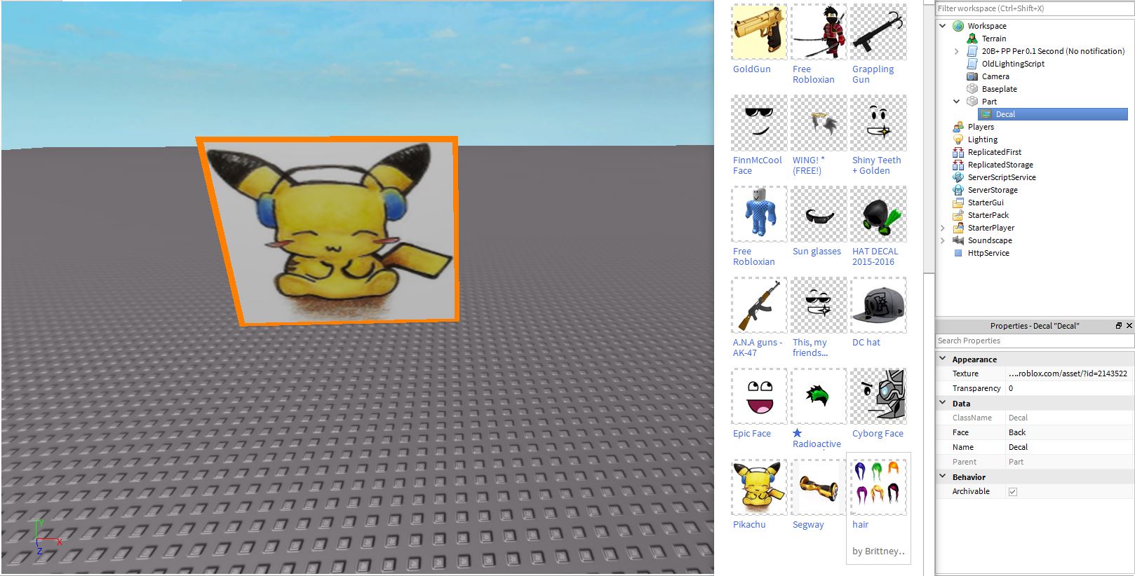 Decal Roblox Image Ids