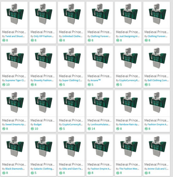 Roblox Catalog Clothes