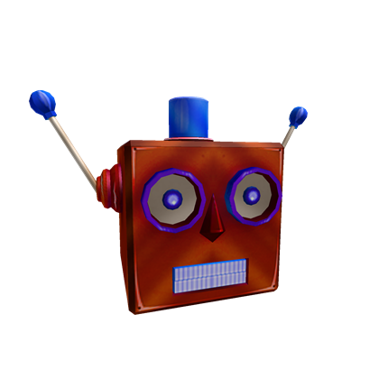 Red Retro Robot Head Roblox Wikia Fandom Powered By Wikia - retro icon pack roblox