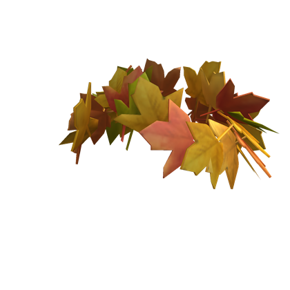 crown of fall leaves