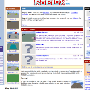 Roblox 2005 Client