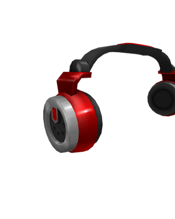 Dj Headphones Roblox Wikia Fandom - red headphones roblox