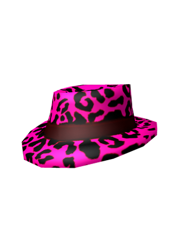 Hot Pink Snow Leopard Fedora Roblox Wikia Fandom - pink assassin roblox wikia fandom