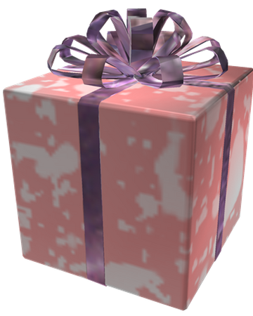Opened Speckled Gift Of Pinksplosion Roblox Wikia Fandom
